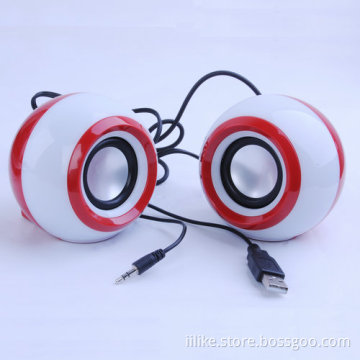 magic music USB mini desk speaker with colorful light